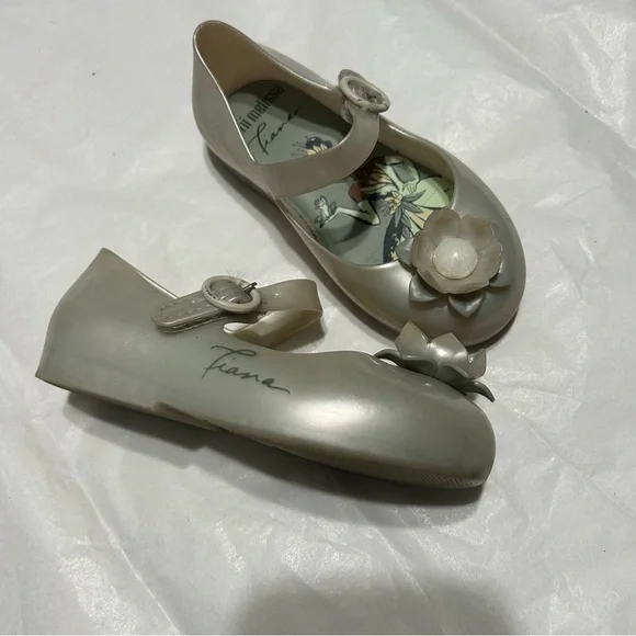 Mini Melissa x Disney Princess Tiana Flats - Picture 8 of 8